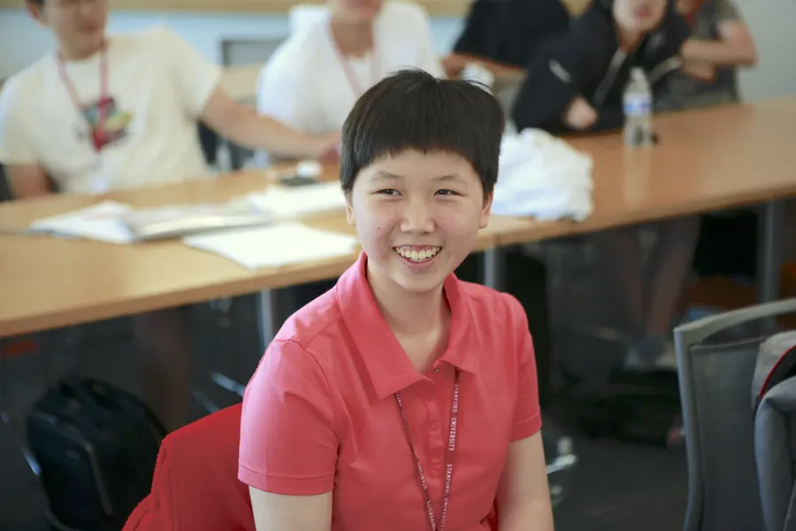 A friendly face on competition day